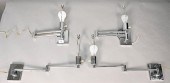 SET OF FOUR CHROME HANSEN ADJU
