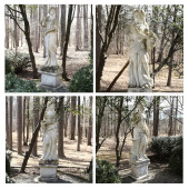 SET OF FOUR CLASSICAL STYLE CA