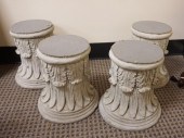 SET OF FOUR COMPOSITION COLUMN