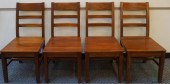 SET OF FOUR CONTEMPORARY FRUIT