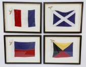 SET OF FOUR DECORATIVE SIGNAL