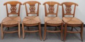 SET OF FOUR DIRECTOIRE STYLE R