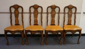 SET OF FOUR DUTCH ROCOCO STYLE
