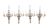 SET OF FOUR E. F. CALDWELL SIL