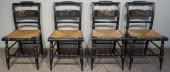 SET OF FOUR EARLY AMERICAN STY