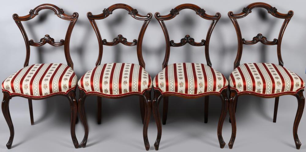 SET OF FOUR EARLY VICTORIAN