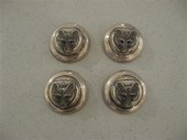 Set of four Edwardian sterling