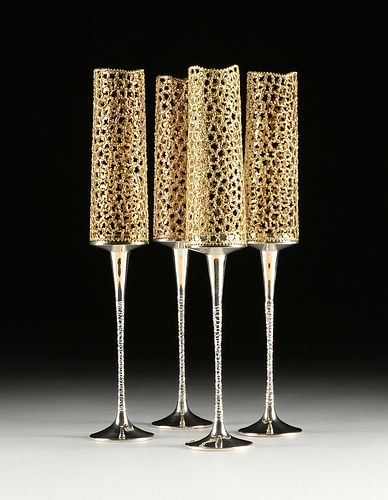 SET OF FOUR ELIZABETH II STERLING