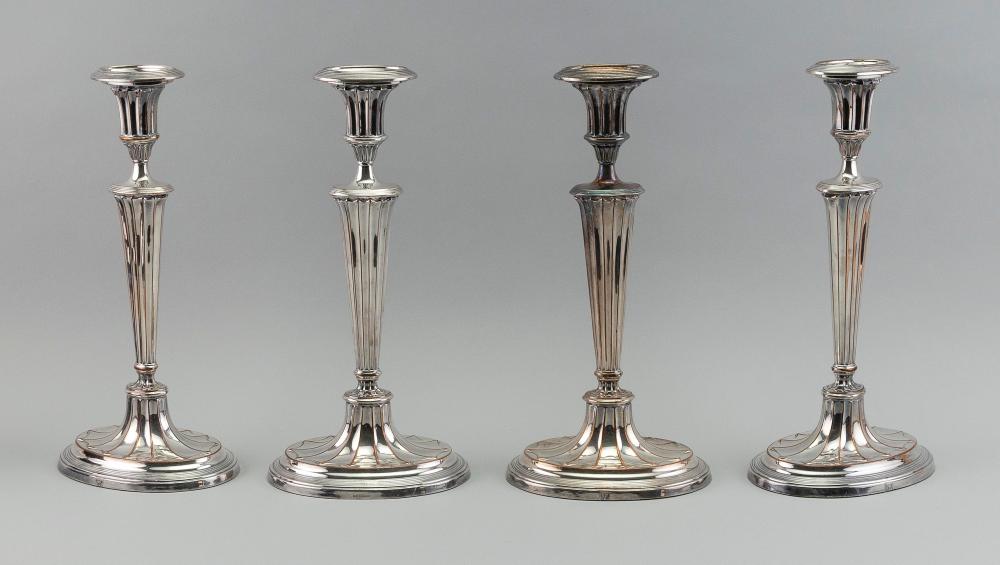 SET OF FOUR ELLIS BARKER SILVER