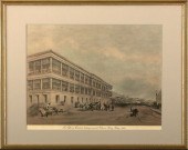 Set of Four English Colored Of