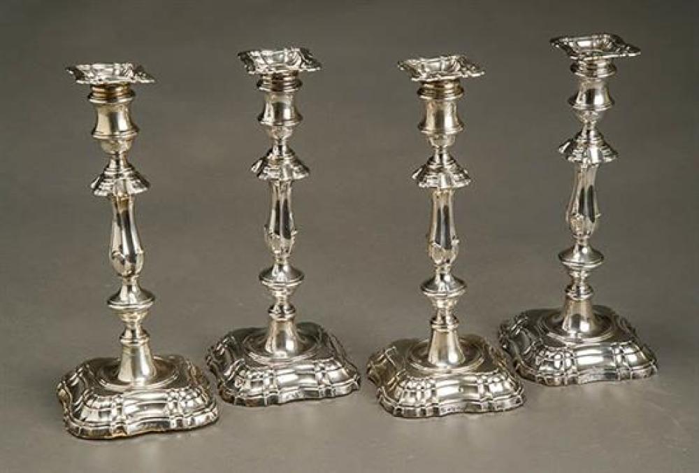 SET OF FOUR ENGLISH GEORGE II STYLE