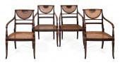 SET OF FOUR ENGLISH REGENCY AR