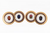 SET OF FOUR, FABERGE GILT & CO