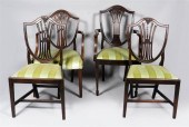 SET OF FOUR FEDERAL MAHOGANY S