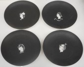 SET OF FOUR FRENCH ART DECO PO