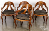 SET OF FOUR FRENCH EMPIRE ARMC