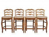 SET OF FOUR FRENCH PROVINCIAL-