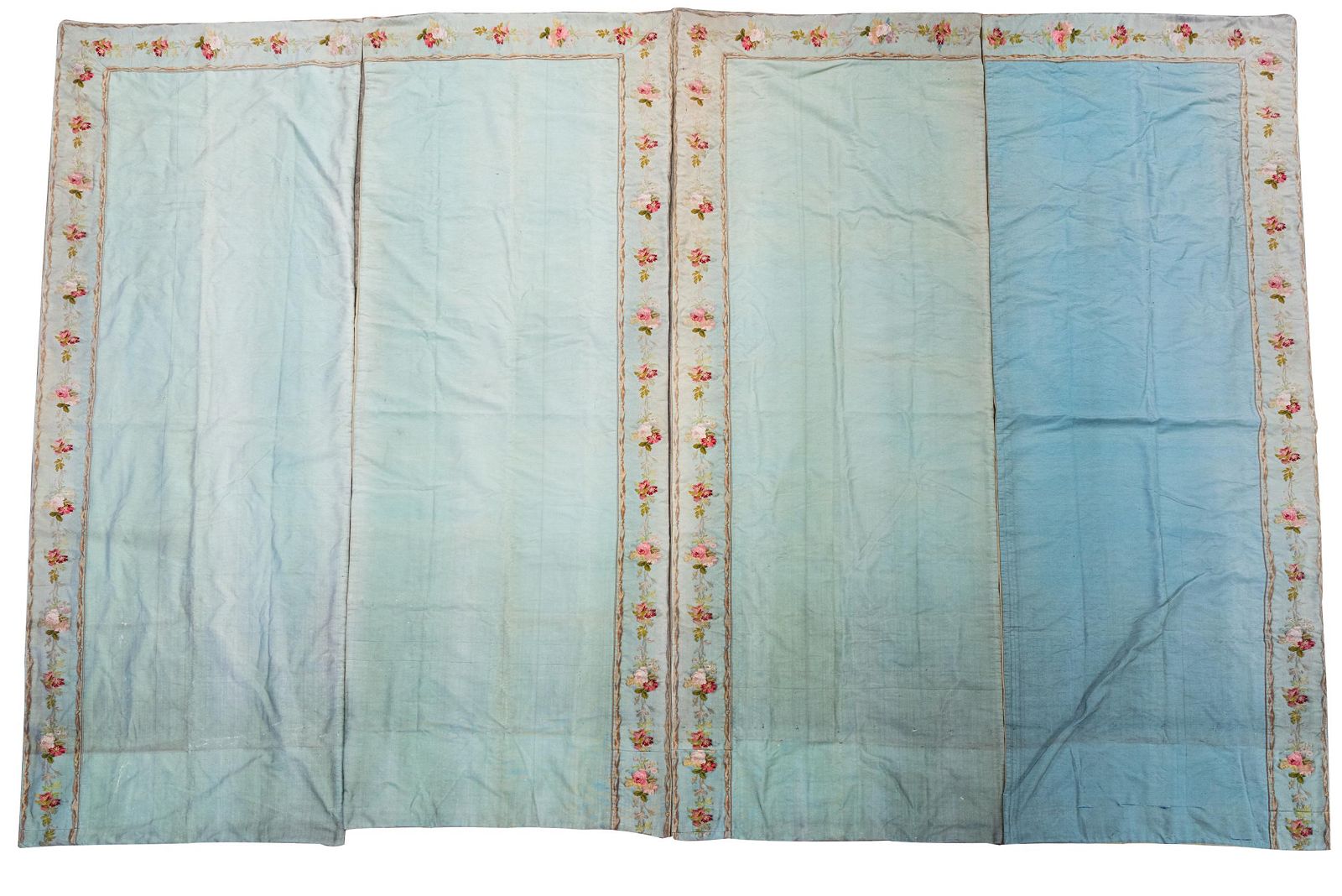 SET OF FOUR FRENCH TAPESTRY