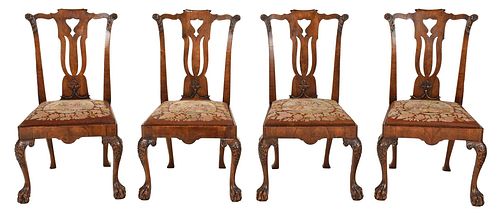 SET OF FOUR GEORGE II STYLE