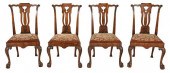 SET OF FOUR GEORGE II STYLE CA