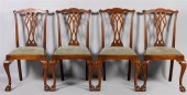 SET OF FOUR GEORGE III STYLE M