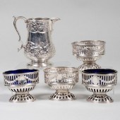 SET OF FOUR GEORGE III SILVER