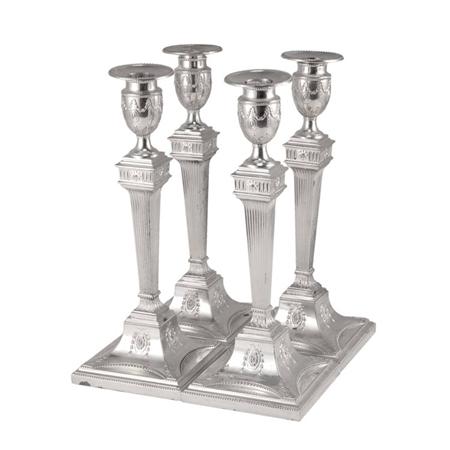 Set of Four George III Style Silver