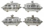 SET OF FOUR GEORGE IV ENGLISH