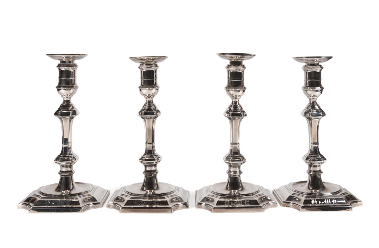 SET OF FOUR GEORGE V STERLING