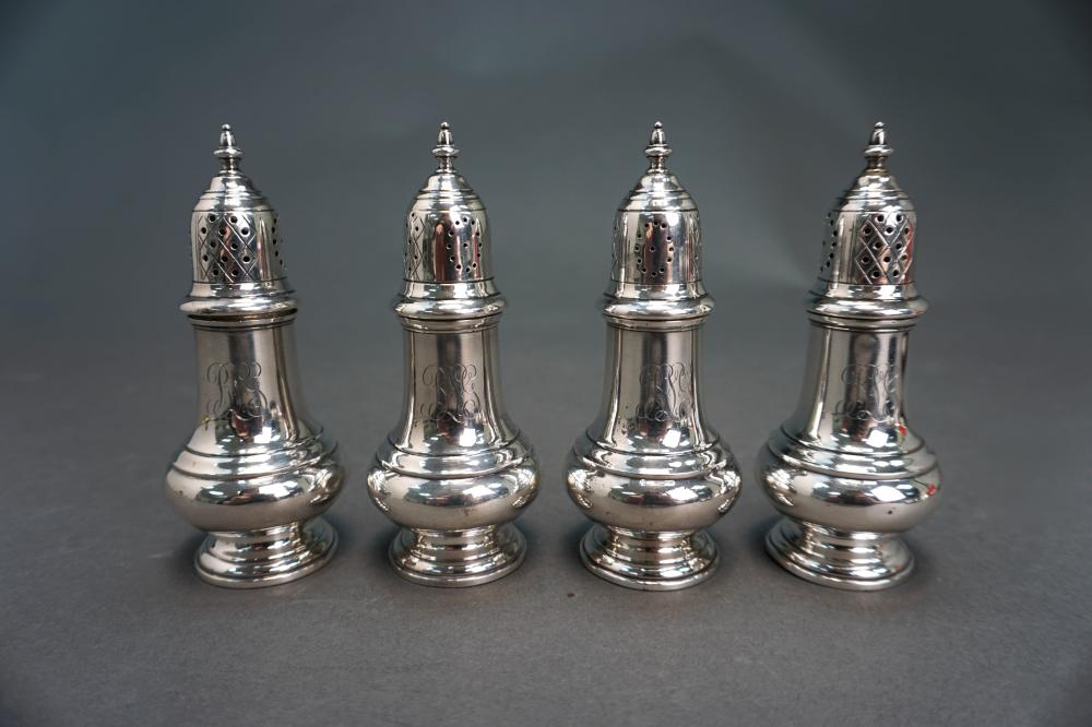 SET OF FOUR GEORGIAN STYLE GORHAM