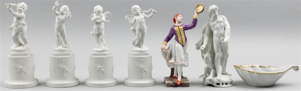 SET OF FOUR GINORI CAPODIMONTE