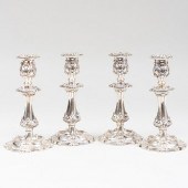 SET OF FOUR GORHAM SILVER PLAT