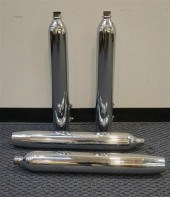 SET OF FOUR HARLEY-DAVIDSON MU