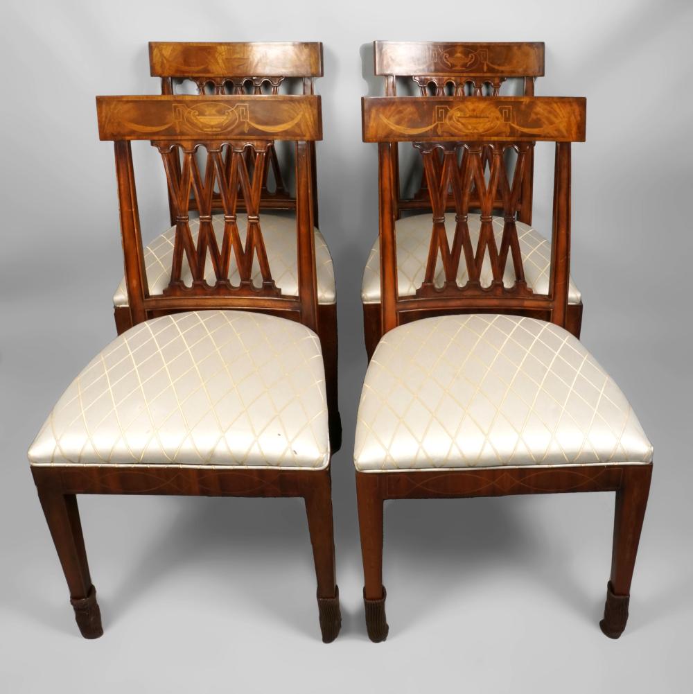 SET OF FOUR HENREDON CLASSICAL