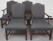 SET OF FOUR HICKORY CHAIR CO M