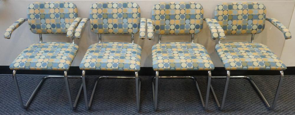 SET OF FOUR KNOLL 'CESCA' CHROME