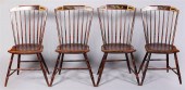 SET OF FOUR LATE FEDERAL GRAIN