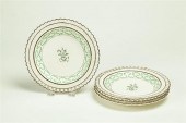 ***SET OF FOUR LEEDS PLATES.