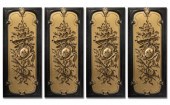 SET OF FOUR LOUIS XV-STYLE GIL