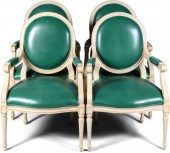 SET OF FOUR LOUIS XVI STYLE WH