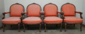 SET OF FOUR LOUIS XVI STYLE ST
