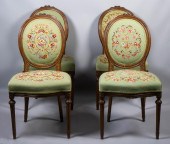 SET OF FOUR LOUIS XVI STYLE BE
