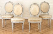 SET OF FOUR LOUIS XVI STYLE SI