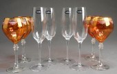 SET OF FOUR LUIGI BORMIOLI CRY