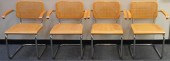 SET OF FOUR MARCEL BREUER TYPE