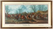 SET OF FOUR MCQUEEN'S FOX HUNT