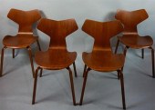SET OF FOUR MID-CENTURY MODERN