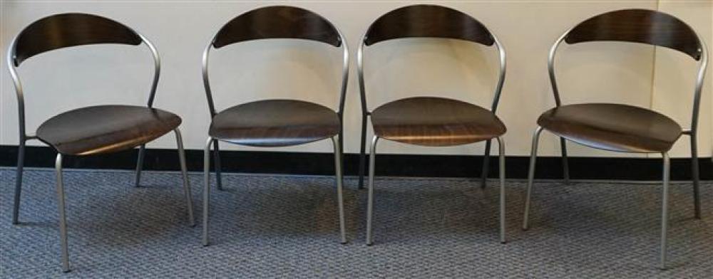 SET OF FOUR MID-CENTURY MODERN