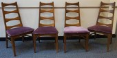 SET OF FOUR MID-CENTURY MODERN