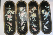 SET OF FOUR MOTHER OF PEARL AS